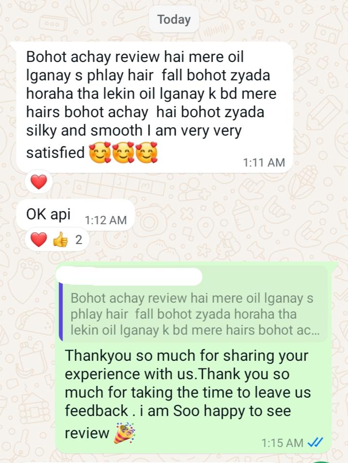 The customer is giving positive feedback about the product.