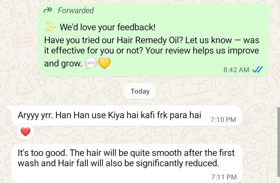 The customer is giving positive feedback about the product.