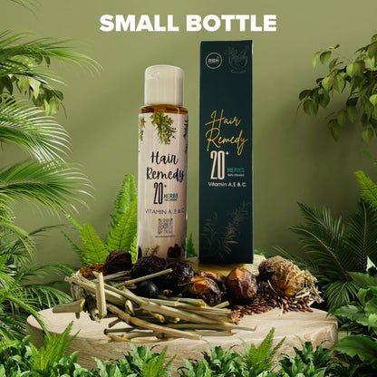 Hair Remedy Oil| Premium Quality Herbel Oil for  Hairgrowth , Prevent hairfall and Dandruff | 100ml